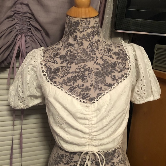 White fox boutique same thing white crop top - Picture 2 of 6